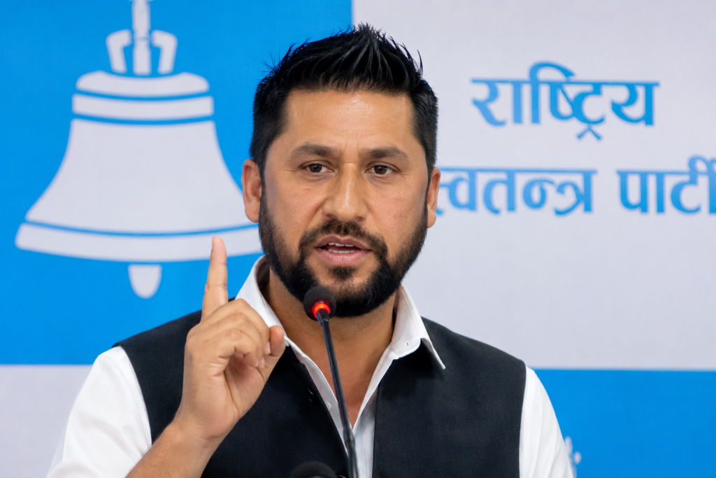 सर्वदलीय बैठक आह्वानबारे बोल्दै रवि लामिछाने