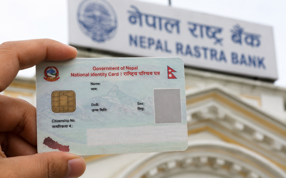 राष्ट्रिय परिचयपत्र अद्यावधिक नगरे पुरानो बैंक खाता ब्लक हुने दाबी भ्रामक