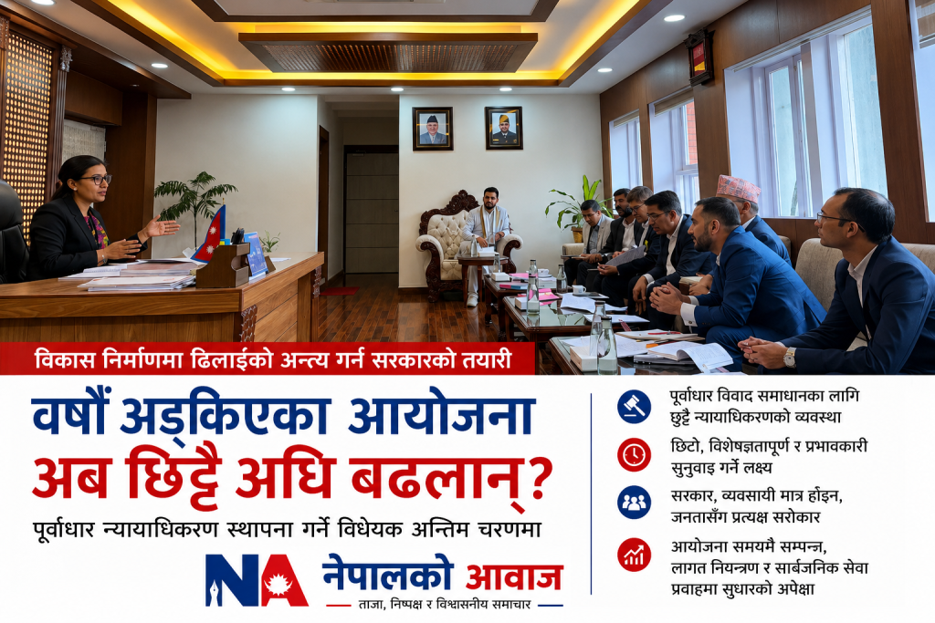 कानुनमन्त्री सोबिता गौतम पूर्वाधार न्यायाधिकरण सम्बन्धी छलफलमा सहभागी