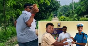 भाइरल भिडियोपछि सांसद बब्लु गुप्तासँग सम्बन्धित टोलीमाथि ट्राफिक कारबाही
