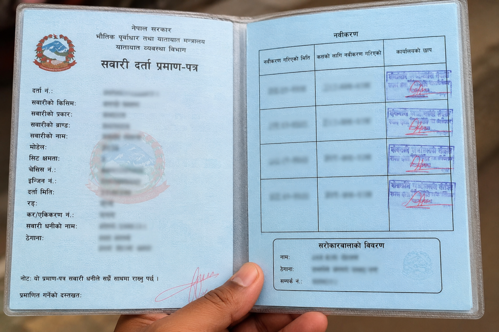 ब्लुबुक हराए वा बिग्रिएमा कसरी लिने प्रतिलिपि? यस्तो छ आवश्यक प्रक्रिया