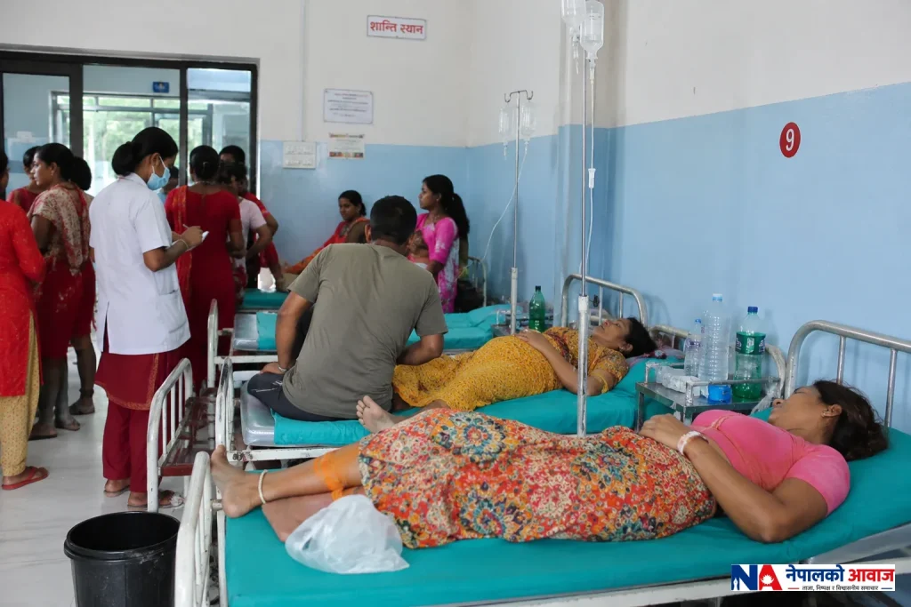 बिर्तामोडमा न्वारानको भोज खाएपछि ५० जना बिरामी, १२ जना अस्पताल भर्ना