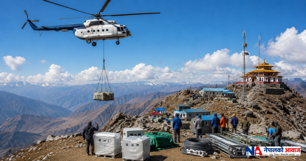 बडीमालिकामा पुग्दै ४जी सेवा, सञ्चारविहीन क्षेत्रलाई नेटवर्कसँग जोड्ने तयारी