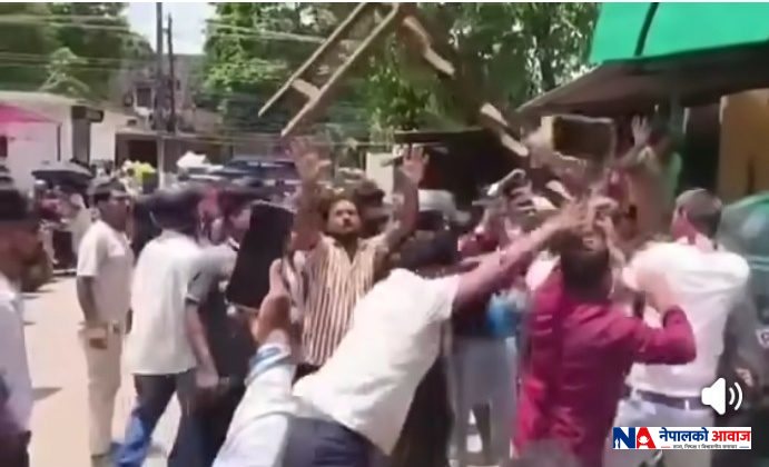 सुनसरीमा झडपको भिडियो सामाजिक सञ्जालमा भाइरल