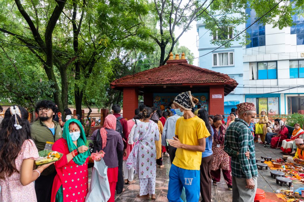 नाग पञ्चमीका अवसरमा नागदेवताको पूजा
