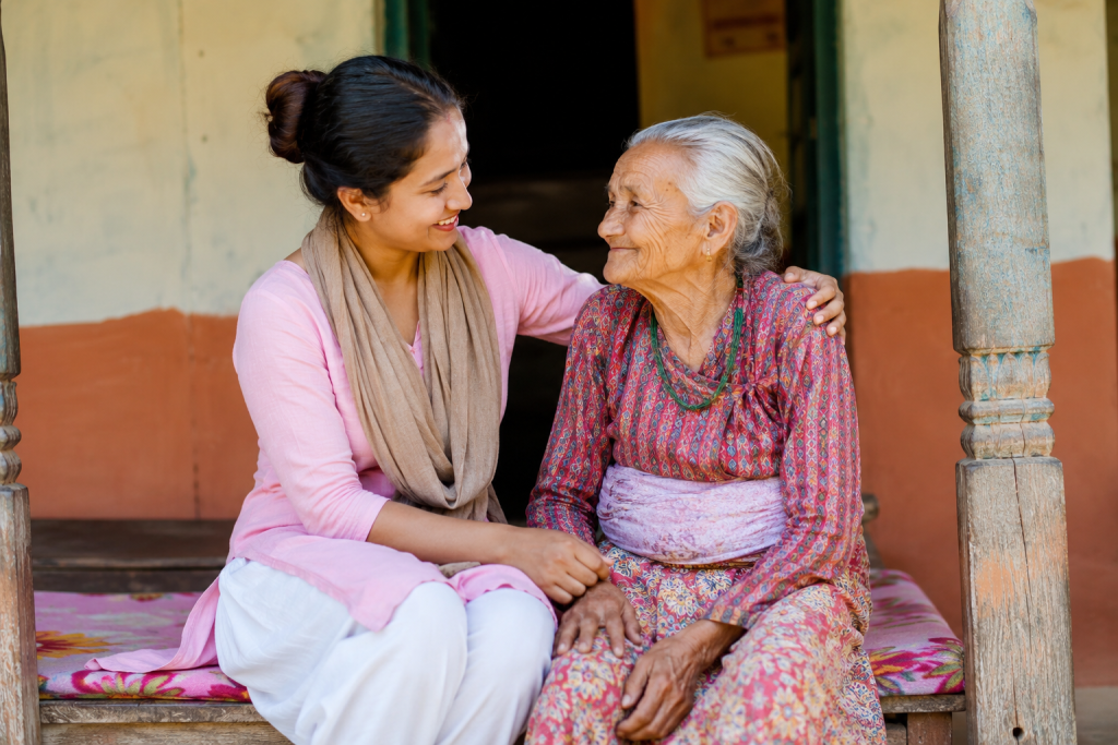 नेपालमा ज्येष्ठ नागरिकको हेरचाह र सामाजिक सुरक्षासम्बन्धी प्रतिनिधिमूलक दृश्य