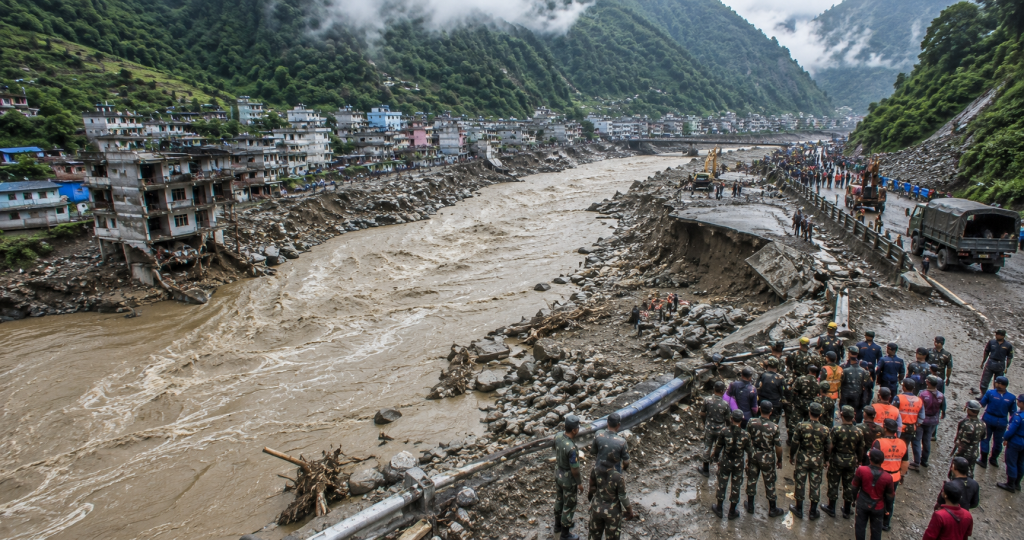 रसुवाको भोटेकोशी बाढीपछि जारी खोज, उद्धार तथा राहत कार्य