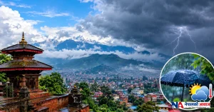 २८ सेप्टेम्बरको मौसम : देशका केही क्षेत्रमा वर्षाको सम्भावना, तापक्रम पनि बढ्ने