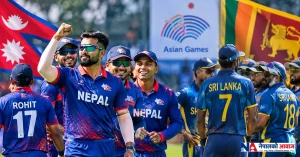 एसियन गेम्समा नेपालको क्रिकेट यात्रा क्वार्टरफाइनलमा, श्रीलंकासँग भिड्दै