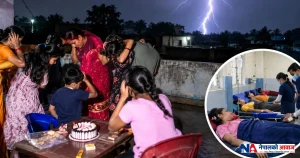घरको छतमा जन्मदिनको खुसीबीच चट्याङको झिल्का, धनगढीमा बालकसहित ७ जना घाइते